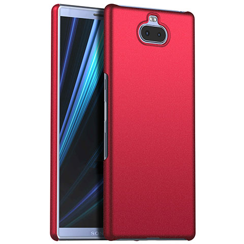 Funda Dura Plastico Rigida Carcasa Mate M01 para Sony Xperia 10 Plus Rojo
