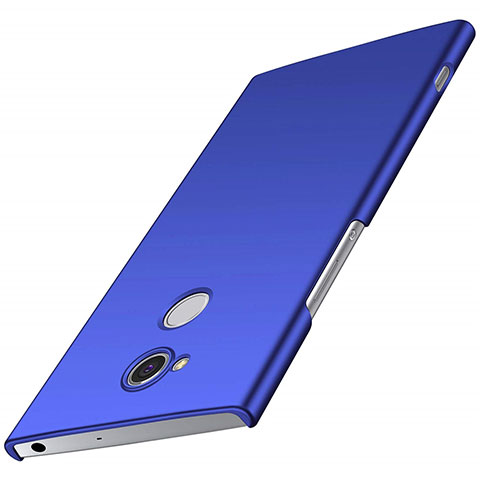 Funda Dura Plastico Rigida Carcasa Mate M01 para Sony Xperia XA2 Azul