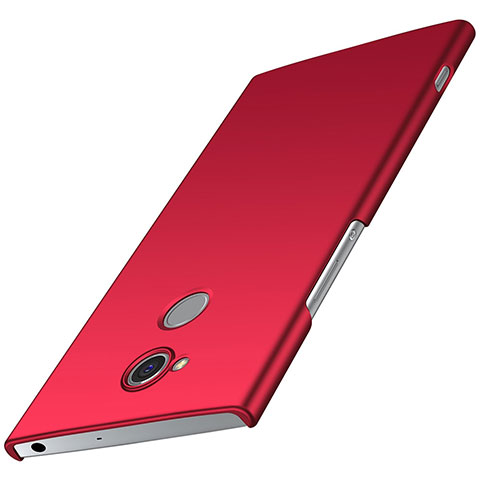 Funda Dura Plastico Rigida Carcasa Mate M01 para Sony Xperia XA2 Plus Rojo