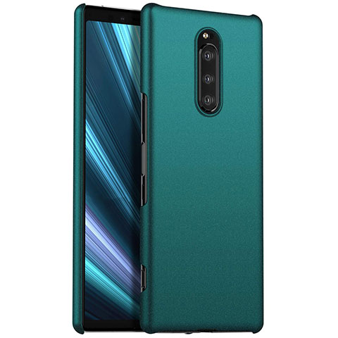 Funda Dura Plastico Rigida Carcasa Mate M01 para Sony Xperia XZ4 Verde