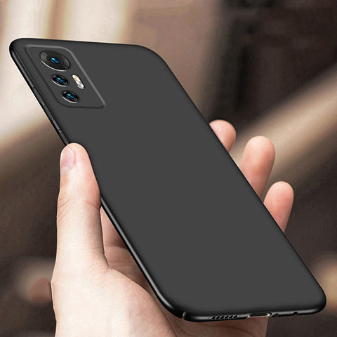 Funda Dura Plastico Rigida Carcasa Mate M01 para Xiaomi Mi 12S Pro 5G Negro