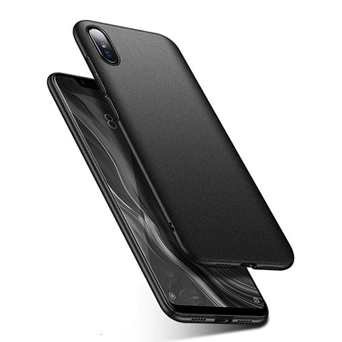 Funda Dura Plastico Rigida Carcasa Mate M01 para Xiaomi Mi 8 Screen Fingerprint Edition Negro
