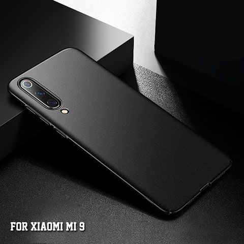 Funda Dura Plastico Rigida Carcasa Mate M01 para Xiaomi Mi 9 Negro