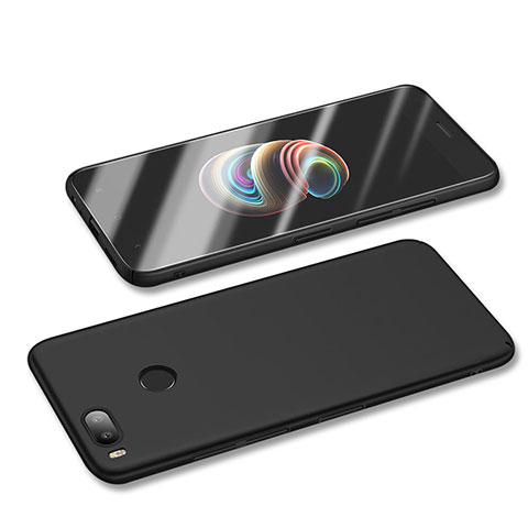 Funda Dura Plastico Rigida Carcasa Mate M01 para Xiaomi Mi A1 Negro