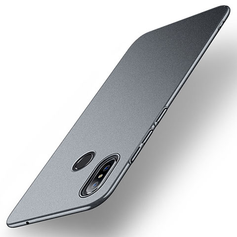 Funda Dura Plastico Rigida Carcasa Mate M01 para Xiaomi Mi Mix 3 Gris