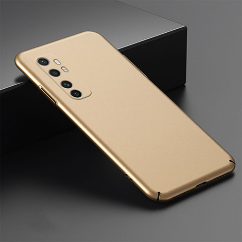 Funda Dura Plastico Rigida Carcasa Mate M01 para Xiaomi Mi Note 10 Lite Oro