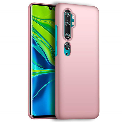 Funda Dura Plastico Rigida Carcasa Mate M01 para Xiaomi Mi Note 10 Pro Oro Rosa