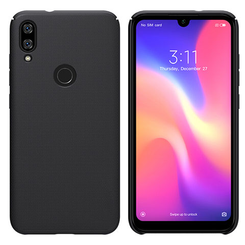 Funda Dura Plastico Rigida Carcasa Mate M01 para Xiaomi Mi Play 4G Negro