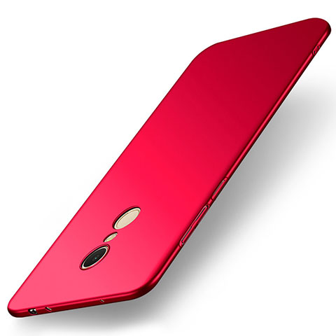 Funda Dura Plastico Rigida Carcasa Mate M01 para Xiaomi Redmi 5 Rojo
