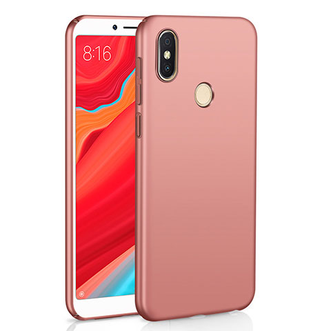 Funda Dura Plastico Rigida Carcasa Mate M01 para Xiaomi Redmi S2 Oro Rosa