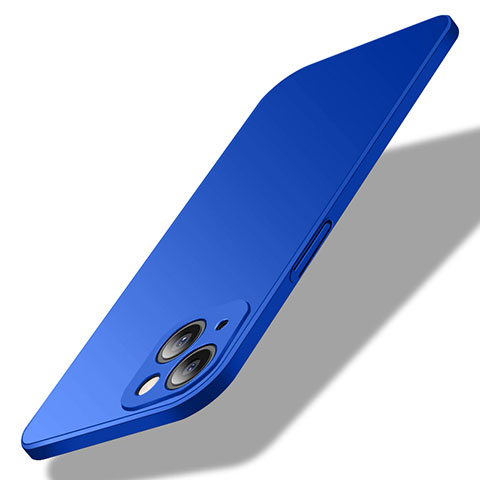 Funda Dura Plastico Rigida Carcasa Mate M02 para Apple iPhone 13 Azul