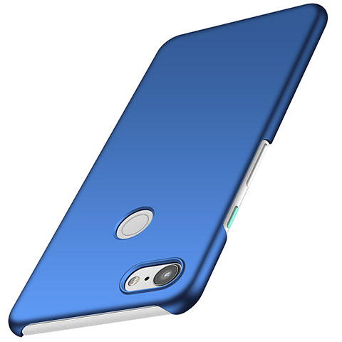 Funda Dura Plastico Rigida Carcasa Mate M02 para Google Pixel 3 Azul