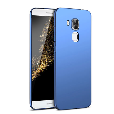 Funda Dura Plastico Rigida Carcasa Mate M02 para Huawei G9 Plus Azul