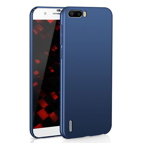 Funda Dura Plastico Rigida Carcasa Mate M02 para Huawei Honor 6 Plus Azul