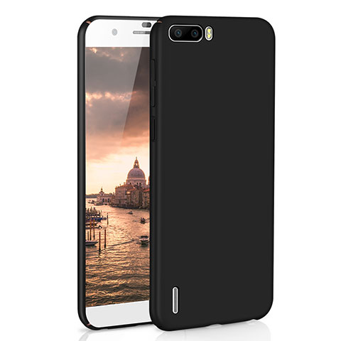 Funda Dura Plastico Rigida Carcasa Mate M02 para Huawei Honor 6 Plus Negro