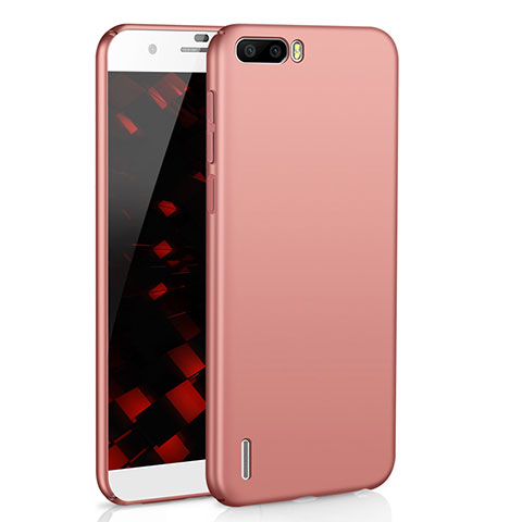 Funda Dura Plastico Rigida Carcasa Mate M02 para Huawei Honor 6 Plus Oro Rosa