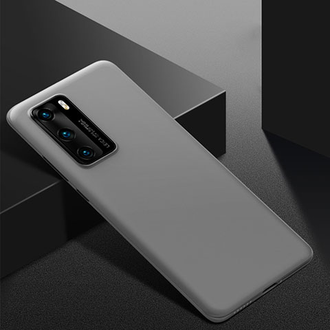 Funda Dura Plastico Rigida Carcasa Mate M02 para Huawei P40 Gris