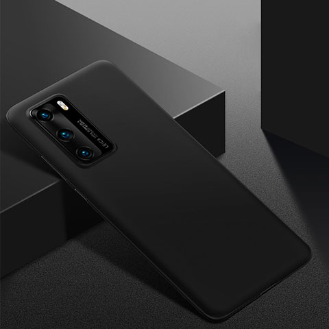 Funda Dura Plastico Rigida Carcasa Mate M02 para Huawei P40 Negro