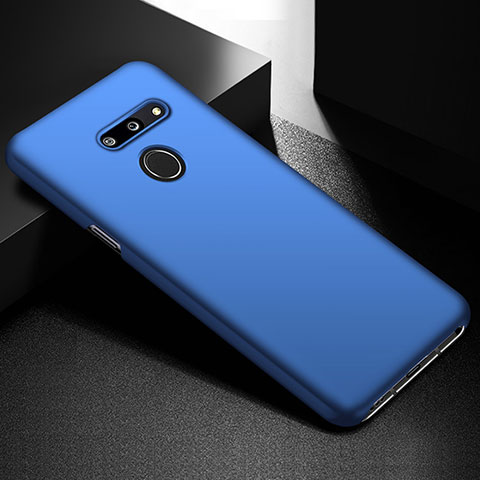 Funda Dura Plastico Rigida Carcasa Mate M02 para LG G8 ThinQ Azul