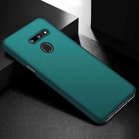 Funda Dura Plastico Rigida Carcasa Mate M02 para LG G8 ThinQ Verde