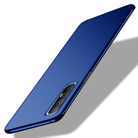 Funda Dura Plastico Rigida Carcasa Mate M02 para Oppo Find X2 Neo Azul