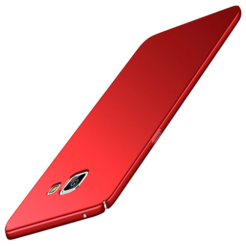 Funda Dura Plastico Rigida Carcasa Mate M02 para Samsung Galaxy A5 (2016) SM-A510F Rojo