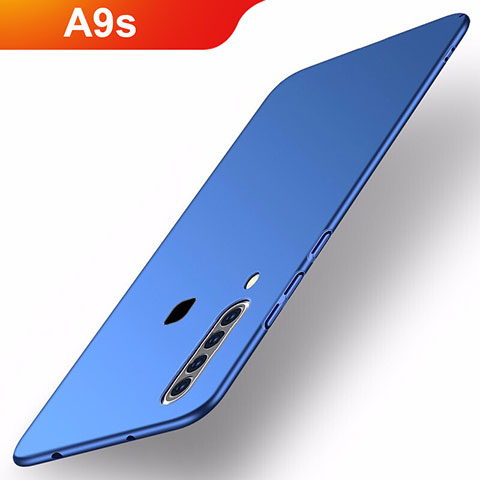 Funda Dura Plastico Rigida Carcasa Mate M02 para Samsung Galaxy A9s Azul