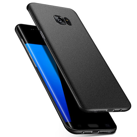 Funda Dura Plastico Rigida Carcasa Mate M02 para Samsung Galaxy S7 Edge G935F Negro