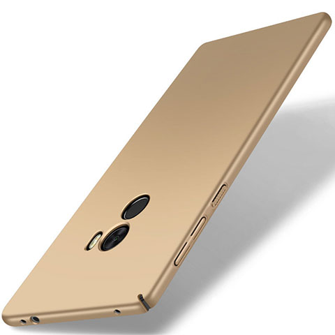 Funda Dura Plastico Rigida Carcasa Mate M02 para Xiaomi Mi Mix Oro