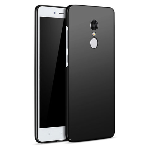 Funda Dura Plastico Rigida Carcasa Mate M02 para Xiaomi Redmi Note 4 Negro