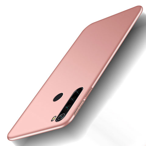 Funda Dura Plastico Rigida Carcasa Mate M02 para Xiaomi Redmi Note 8 Oro Rosa