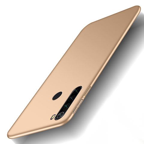 Funda Dura Plastico Rigida Carcasa Mate M02 para Xiaomi Redmi Note 8T Oro