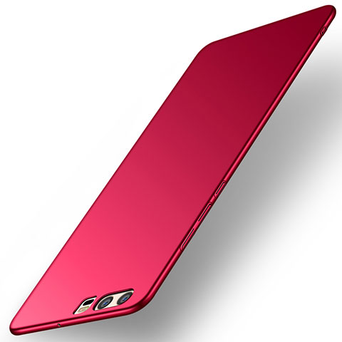 Funda Dura Plastico Rigida Carcasa Mate M03 para Huawei P10 Rojo