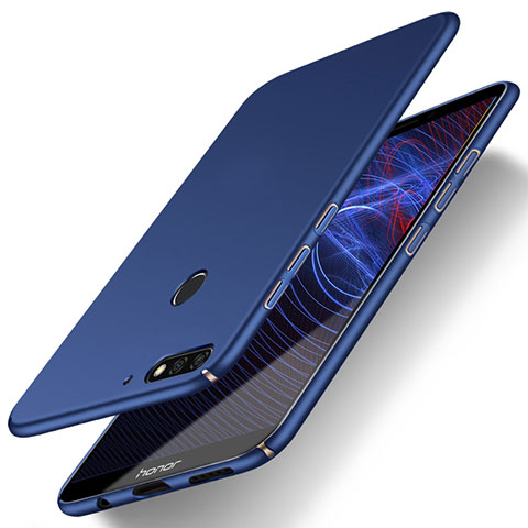 Funda Dura Plastico Rigida Carcasa Mate M03 para Huawei Y7 (2018) Azul