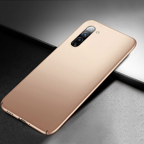 Funda Dura Plastico Rigida Carcasa Mate M03 para Oppo Find X2 Lite Oro