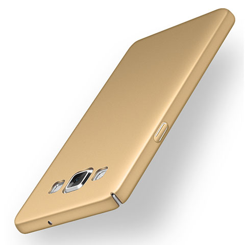 Funda Dura Plastico Rigida Carcasa Mate M03 para Samsung Galaxy A5 SM-500F Oro