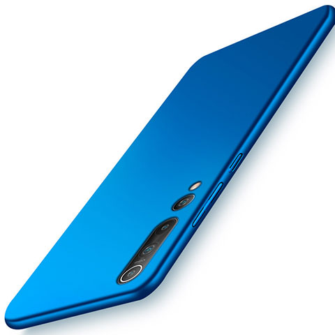 Funda Dura Plastico Rigida Carcasa Mate M03 para Xiaomi Mi 10 Pro Azul
