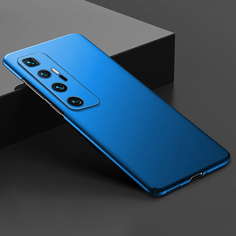 Funda Dura Plastico Rigida Carcasa Mate M03 para Xiaomi Mi 10 Ultra Azul