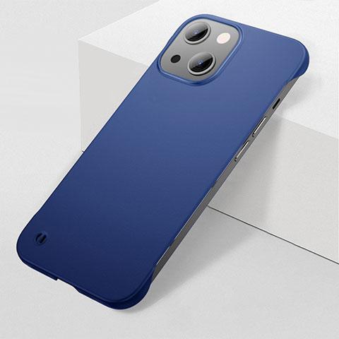 Funda Dura Plastico Rigida Carcasa Mate M04 para Apple iPhone 14 Azul