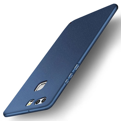 Funda Dura Plastico Rigida Carcasa Mate M04 para Huawei P9 Azul