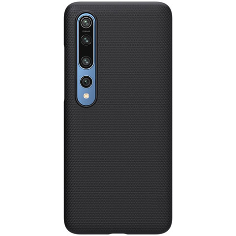 Funda Dura Plastico Rigida Carcasa Mate M04 para Xiaomi Mi 10 Negro