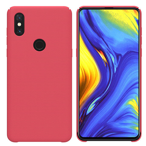 Funda Dura Plastico Rigida Carcasa Mate M04 para Xiaomi Mi Mix 3 Rojo