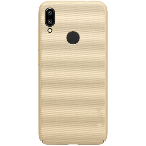 Funda Dura Plastico Rigida Carcasa Mate M04 para Xiaomi Redmi Note 7 Oro