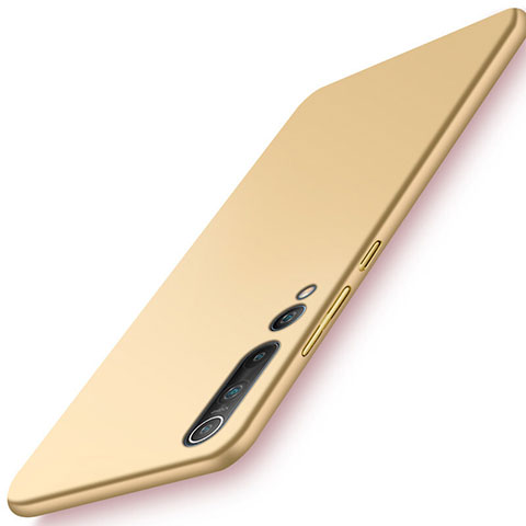 Funda Dura Plastico Rigida Carcasa Mate M05 para Xiaomi Mi 10 Oro