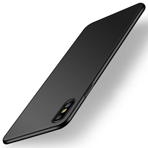 Funda Dura Plastico Rigida Carcasa Mate M15 para Apple iPhone X Negro