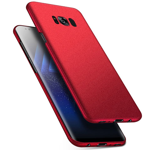 Funda Dura Plastico Rigida Carcasa Mate M17 para Samsung Galaxy S8 Rojo