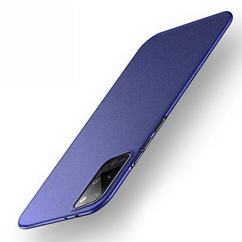Funda Dura Plastico Rigida Carcasa Mate P01 para Huawei Honor Play4 Pro 5G Azul