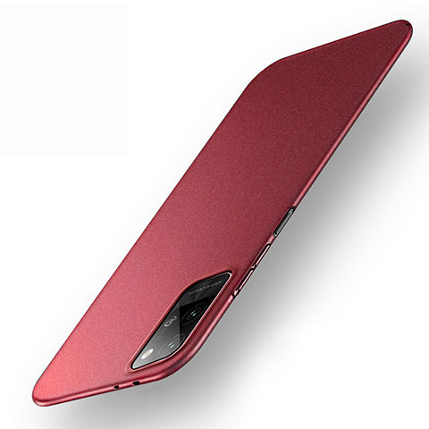 Funda Dura Plastico Rigida Carcasa Mate P01 para Huawei Honor Play4 Pro 5G Rojo