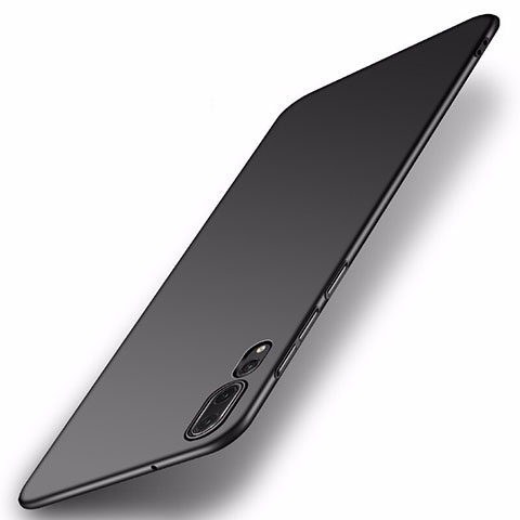 Funda Dura Plastico Rigida Carcasa Mate P01 para Huawei P20 Pro Negro