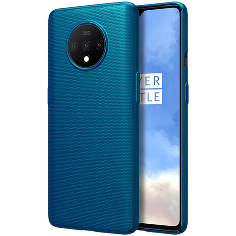 Funda Dura Plastico Rigida Carcasa Mate P01 para OnePlus 7T Azul